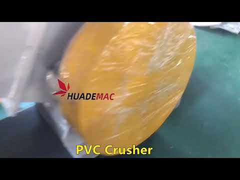 PVC PE Pipe Profile Crusher video thumbnail
