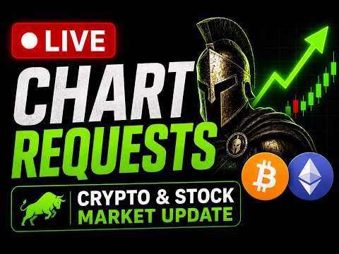 Thumbnail for LIVE CHART REQUESTS 📈 Crypto & Stock Market Update (June 24, 2026)