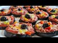 Mini PIZZA Aubergine 😍 Un plat simple et délicieux 👌