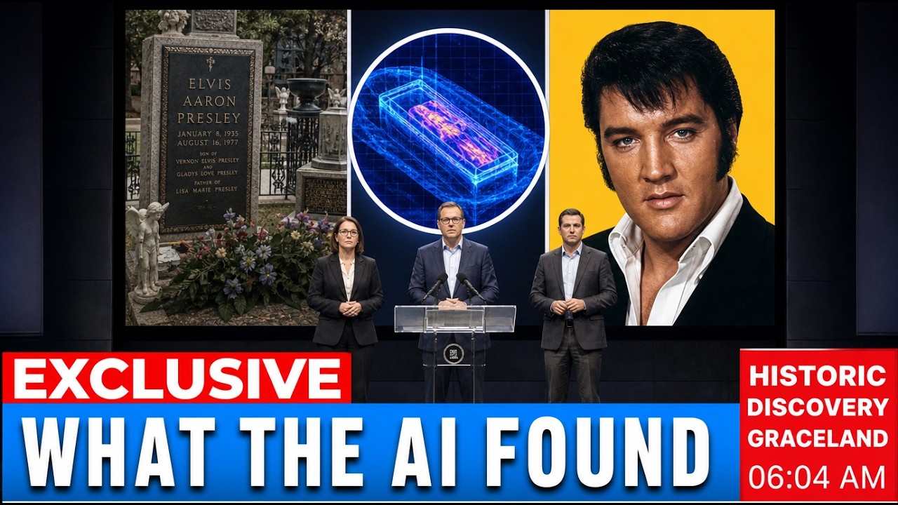 After 50 Years, AI Scanned Elvis Presley's Tomb (Shocking New Footage)