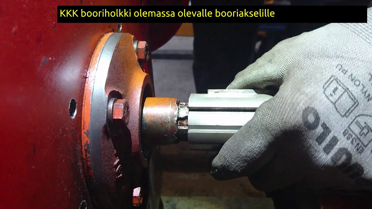 Kylmäkosken kertojan asennus- Nuffield 3DL vm.1958, installing Finnish multiplier + top speed drive