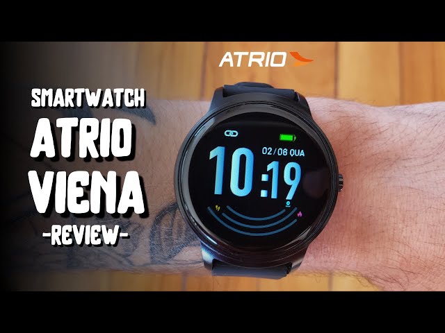 Relógio Smartwatch Viena Android/iOS Prata Atrio - ES385 - Multi