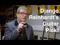 The Django Reinhardt Guitar Pick + Win A Rare Guitar Recording Experience with Martin Taylor