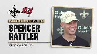 Spencer Rattler on 1st career start vs. Buccaneers | New Orleans Saints