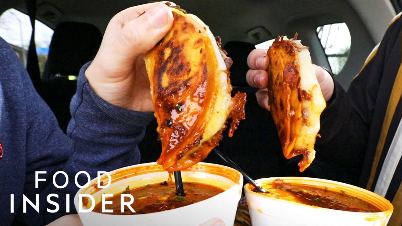 LA Food Truck Serves The Juiciest Tacos - YouTube