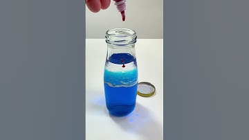 DIY Science Experiment: How to make Sensory Bottles for Kids #shorts