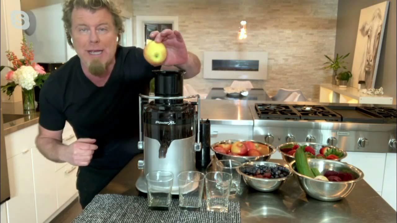 PowerXL SelfCleaning Juicer with Extraction Technology on QVC YouTube