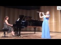 И.С.Бах  "Менуэт" и" Шутка" исп Маргарита Галкина (флейта) Наталья Никифорова (фортепиано)