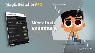MAGIC SWITCHER PRO After Effects tool