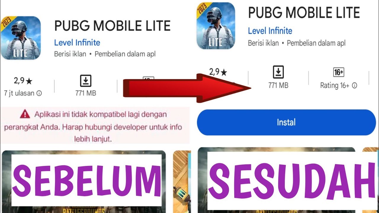 cara mengatasi perangkat anda tidak kompatibel dengan versi ini YouTube