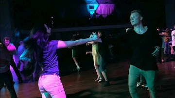 RZC2018 Party. Dmitriy Malshakov and Alla Sidorova. Zouk improvisation.