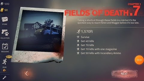 Into the dead 2: Chapter 2 FIELDS OF DEATH.7 gameplay part 6 {no commentary}