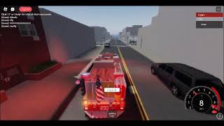 FDNY Engine 233 Responding to a Reported Fire alarm.