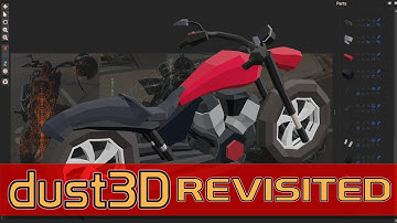 Dust3D -- Incredibly Unique, Easy and Free Open Source 3D Modeller