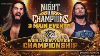 WWE Night of Champions 2023 Official and Full Match Card