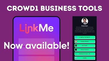 Crowd1 Business Tools : LinkMe! (Free access to LinkMe!)