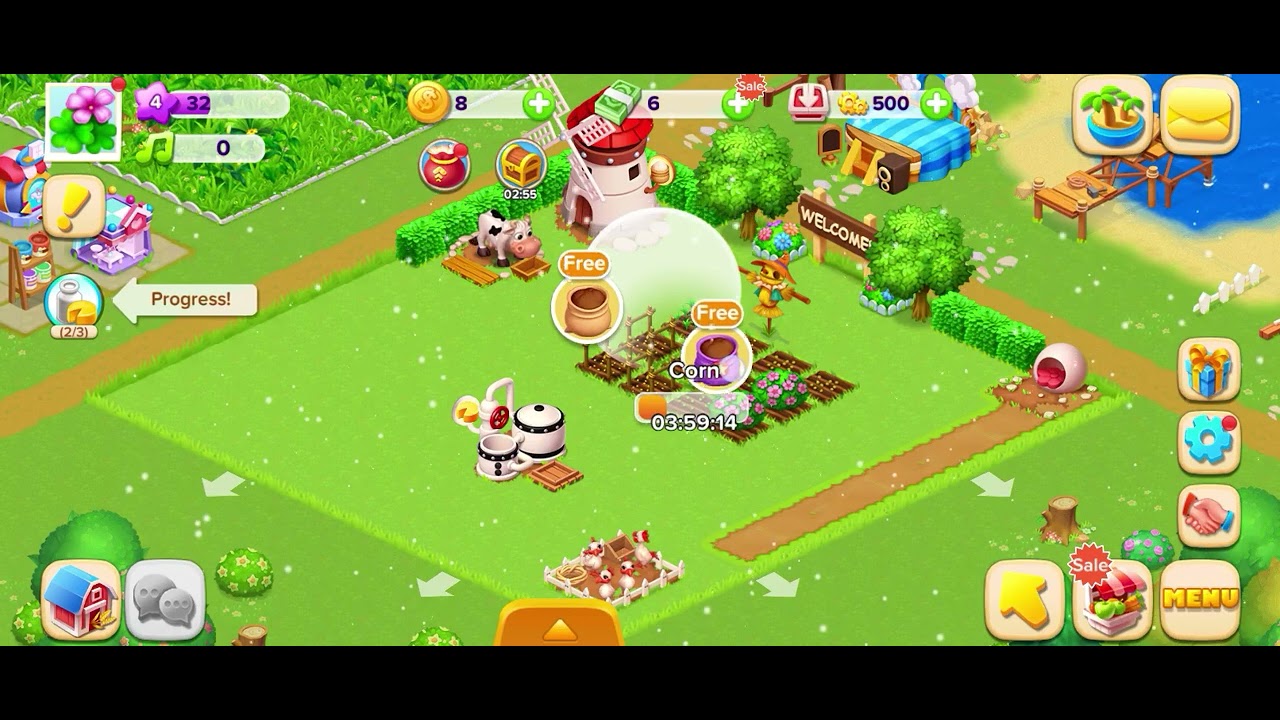 “Starting My Seaside Farm from ZERO! 🌊 | Farm Family Seaside – Ep 1”