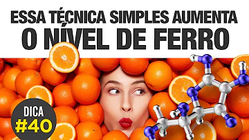 O que comer para aumentar o ferro no organismo?