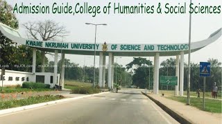 Admission Tips KNUST College of Humanities & Social Sciences
