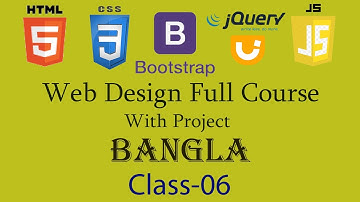 Web design full course in Bangla || Website design course || Class 06 || CSS