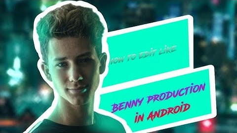 how to edit like  benny productions in android||swag art||