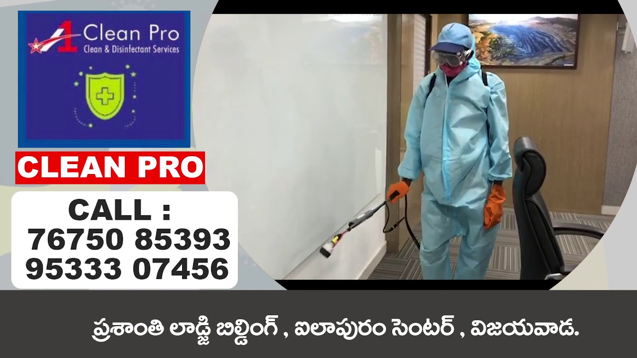 A1 Clean Pro Covid 19 Disinfection & Sanitization Service Vijayawada
