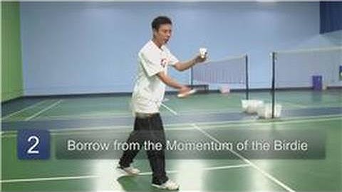 Badminton : How to Hit a Block Shot in Badminton