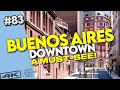 🔴 Buenos Aires DOWNTOWN .Towards RETIRO & RECOLETA through CORDOBA Av & QUINTANA Av Travel ARGENTINA