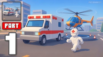 Hospital Manager - Gameplay Walkthrough Part 1 - Heal Patients Grow Fast (iOS, Android)