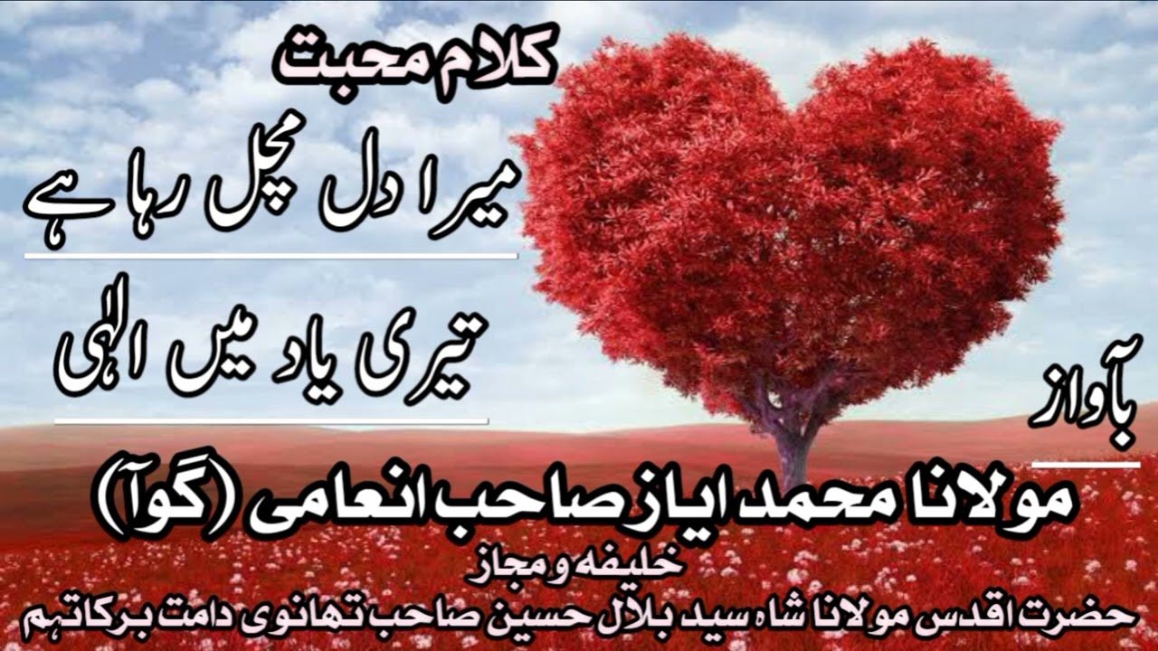 Kalaam // Mera Dill Machal Raha Hai Teri Yaad Me Ilahi /Moulana Muhammad Ayaz Sahab Inami (Goa)