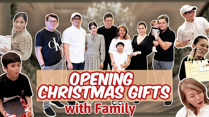Our Christmas Gifts by Alex Gonzaga
