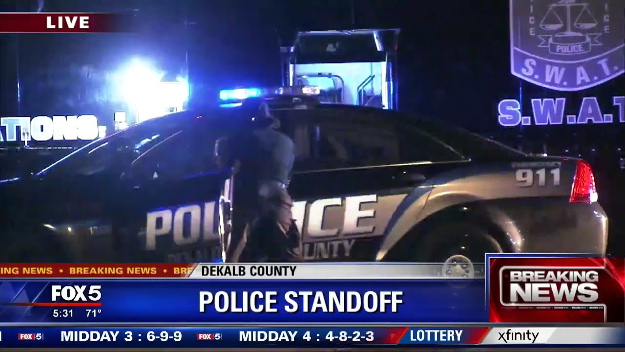 SWAT standoff in DeKalb County - YouTube