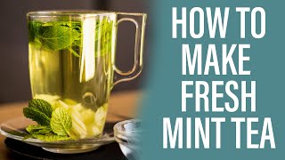 How to Make Homemade Mint Tea screenshot 4