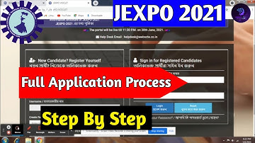 JEXPO 2021Full Application Process ||Step By Step || 😱😱