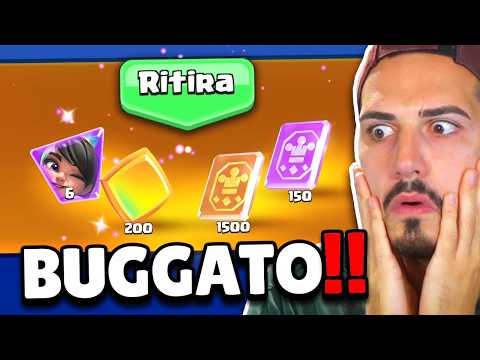 TUTTO BUGGATO... APRO TUTTO su CLASH ROYALE!
