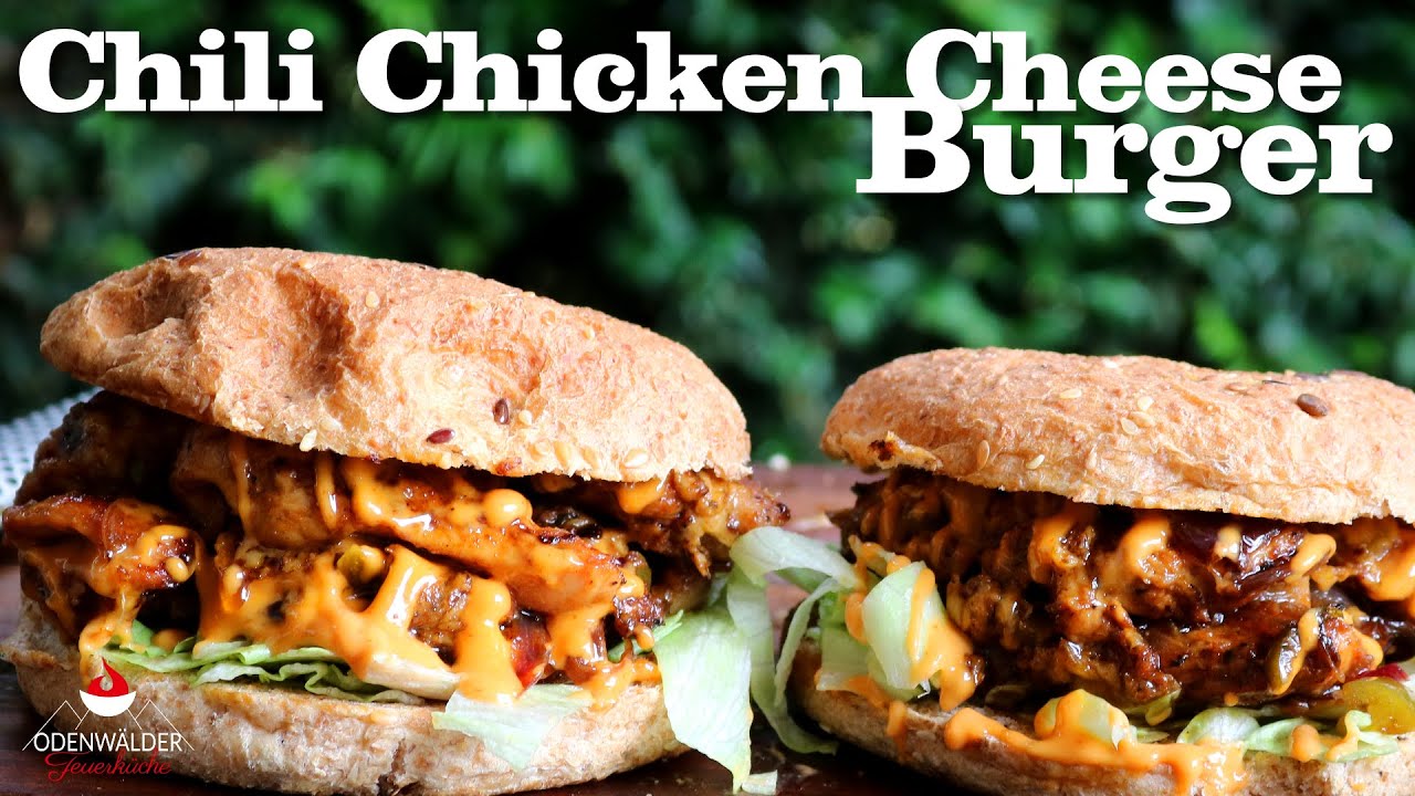 Chili Chicken Cheeseburger feat. BBQ aus Rheinhessen
