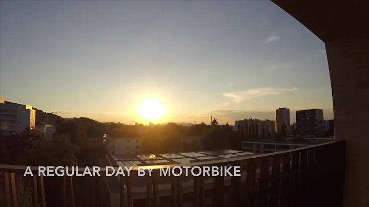 A Regular Day by Motorbike