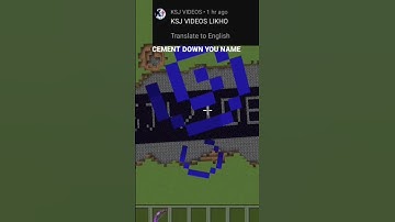 MY SUBSCRIBE NAME ON MINECRAFT