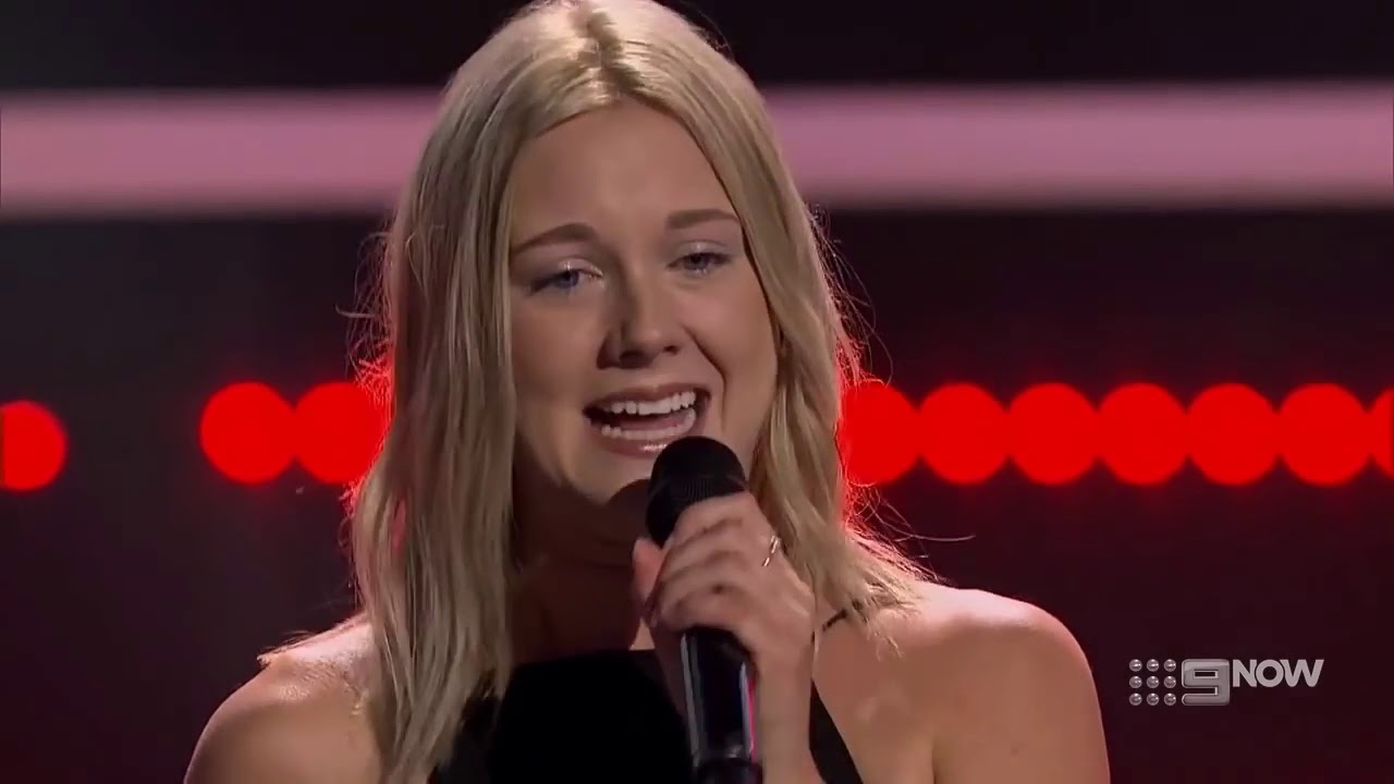 Rpv Blind Audition Tayla Thomas Let It Go The Voice Australia 2018 Youtube