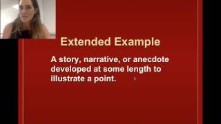 supporting materials examples