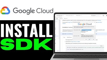 How to Install Google Cloud SDK 2025 (EASY GUIDE)