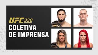 Press Conference UFC 330 Makhachev vs Machado Garry