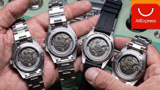 ⌚💎 Relojes automáticos PREMIUM de AliExpress con el MISMO mecanismo que SEIKO a MITAD de precio