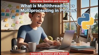 what is multithreading vs multiprocessing in python Interiew Question and Answer