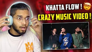 KHATTA FLOW - SEEDHE MAUT X KR$NA 😤 | REACTION | KALAMZONE