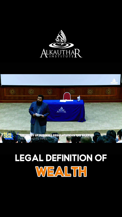 Legal Definition Of Wealth