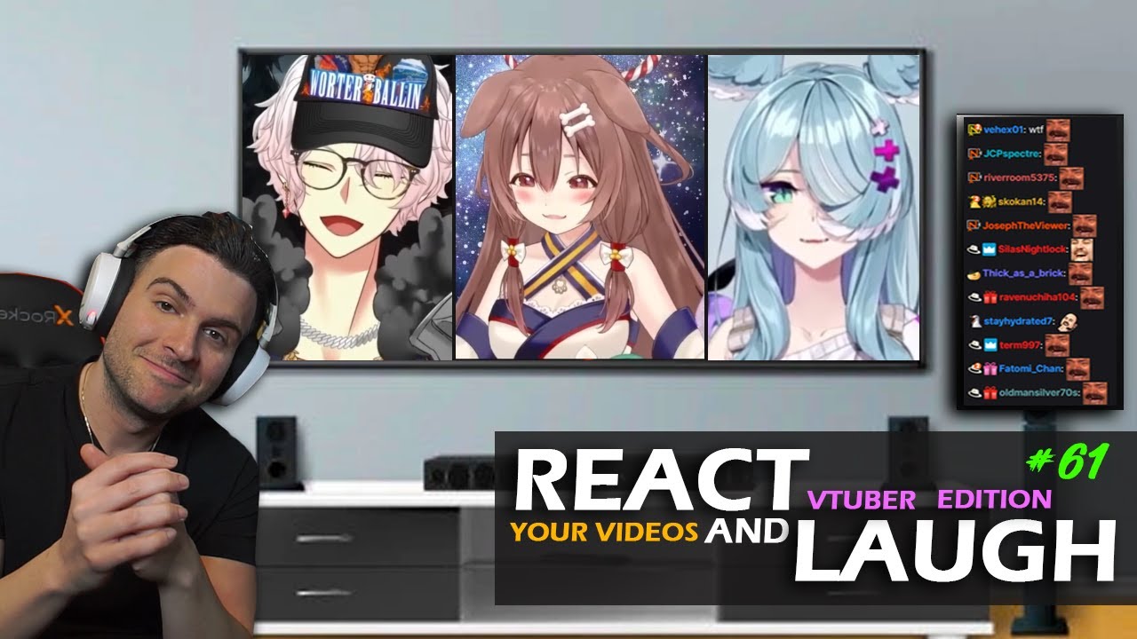 Reacting and Laughing to VTUBER clips YOU sent #61