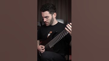 Thumbnail of Playing ‘Bleed’ on the signature Meshuggah guitar