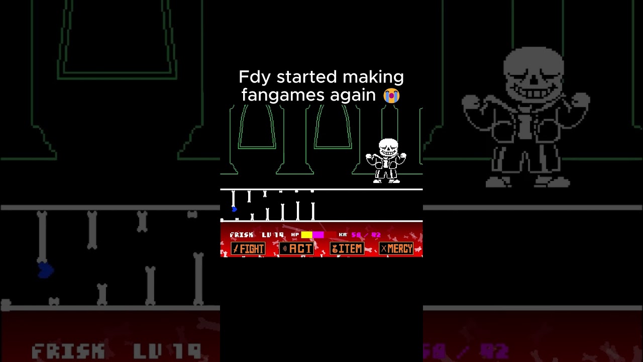 Undertale Fangames Be Like #shorts