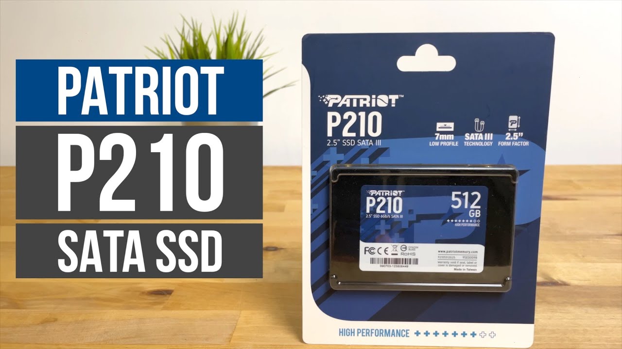  Patriot P210 SATA 3 128GB SSD 2.5 Inch Internal Solid State  Drive - P210S128G25 : Electronics